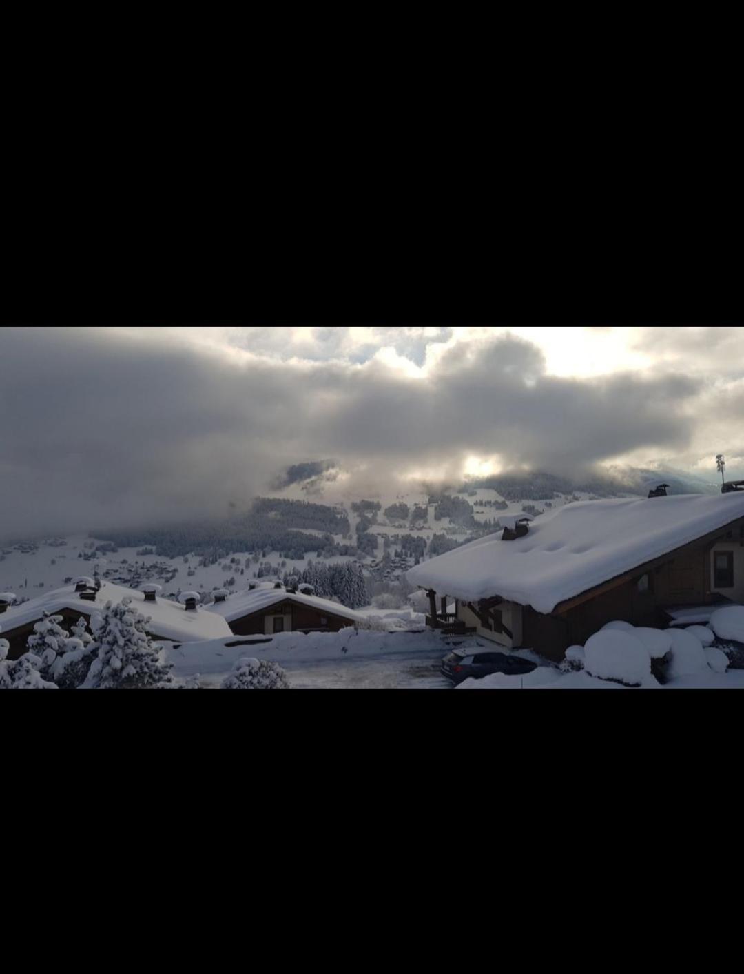 Studio Porte Du Mont Blanc Combloux Aux Pieds Des Pistes المظهر الخارجي الصورة