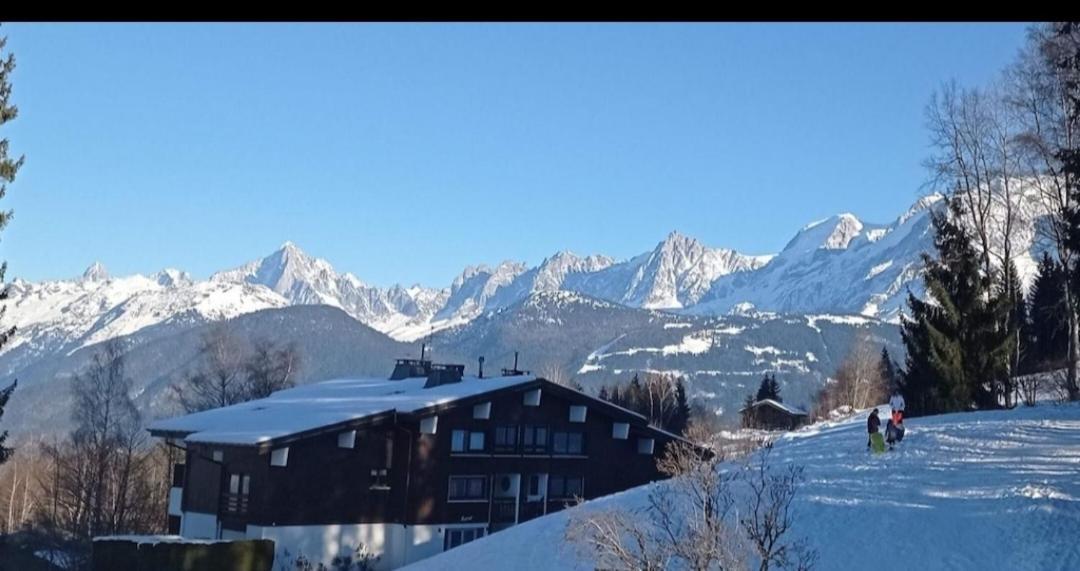 Studio Porte Du Mont Blanc Combloux Aux Pieds Des Pistes المظهر الخارجي الصورة