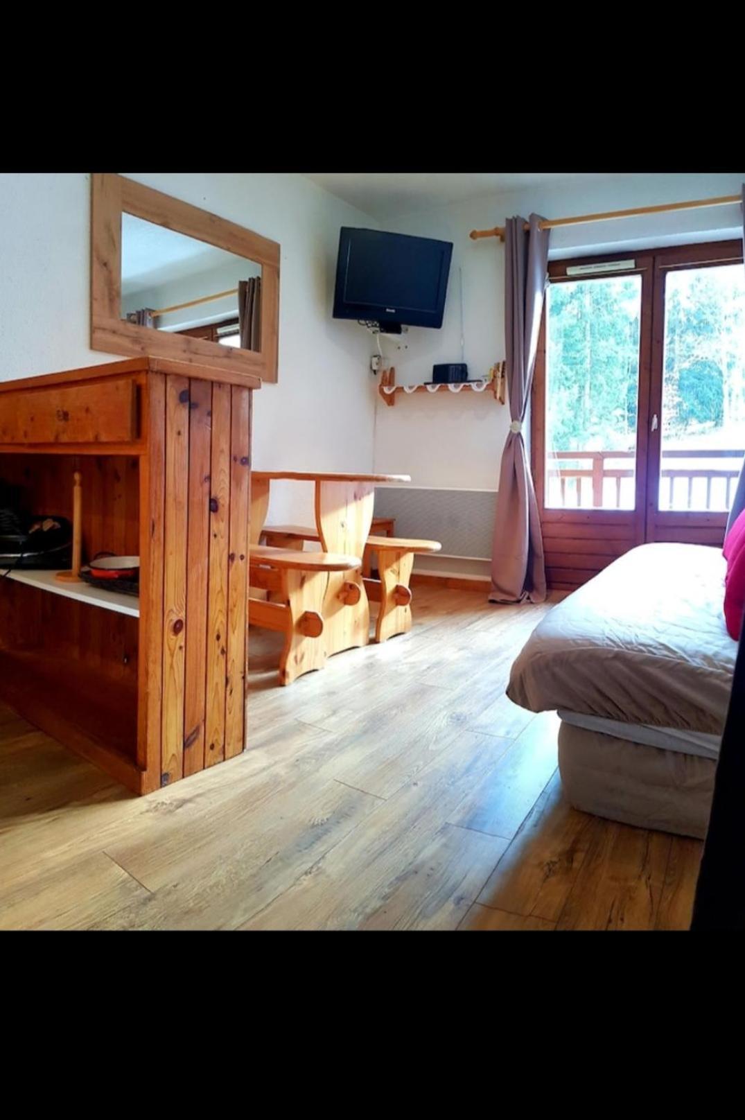 Studio Porte Du Mont Blanc Combloux Aux Pieds Des Pistes المظهر الخارجي الصورة
