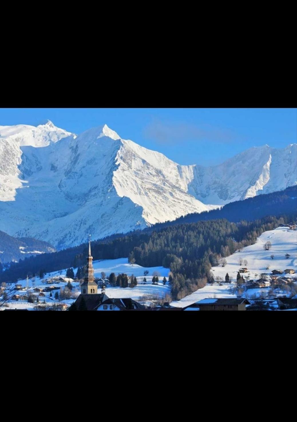 Studio Porte Du Mont Blanc Combloux Aux Pieds Des Pistes المظهر الخارجي الصورة